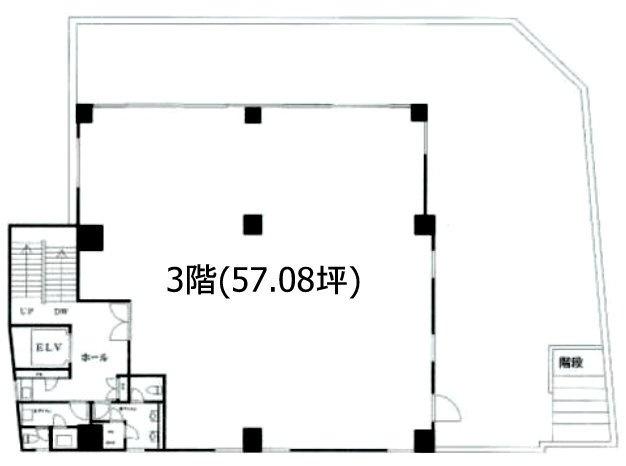 プラムスビル3F 間取り図