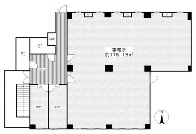 土屋ビル3F 間取り図