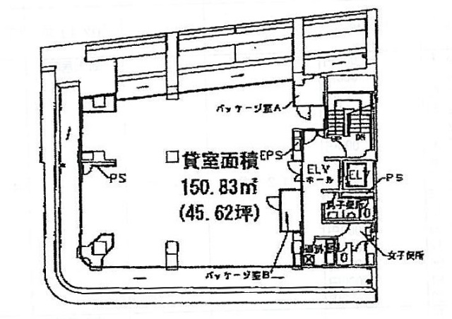 明治安田生命明大前ビル4F 間取り図