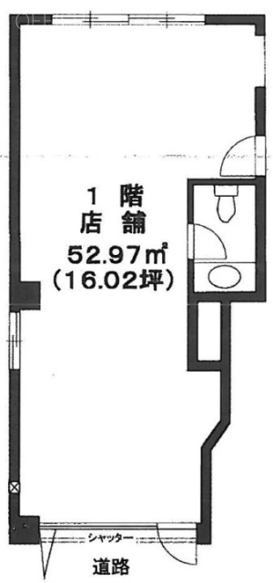 曽根ビル1F 間取り図