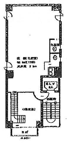 芝ビル2F 間取り図