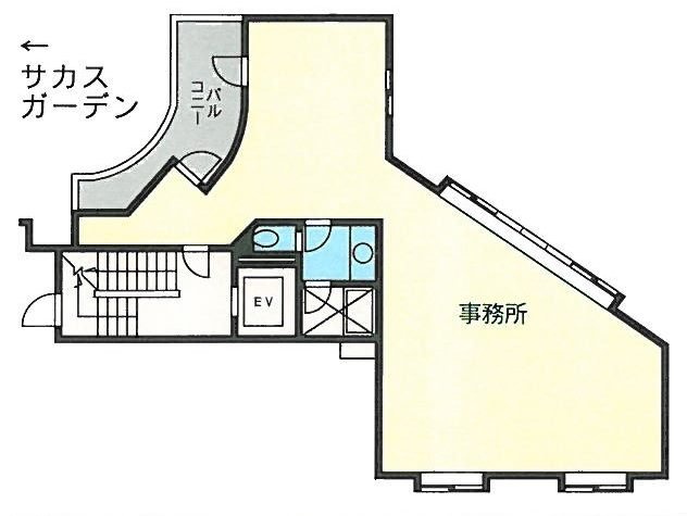 赤坂TSビル4F 間取り図
