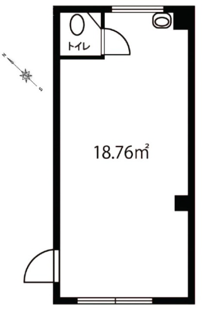 プランドール壱番館ビルK 間取り図