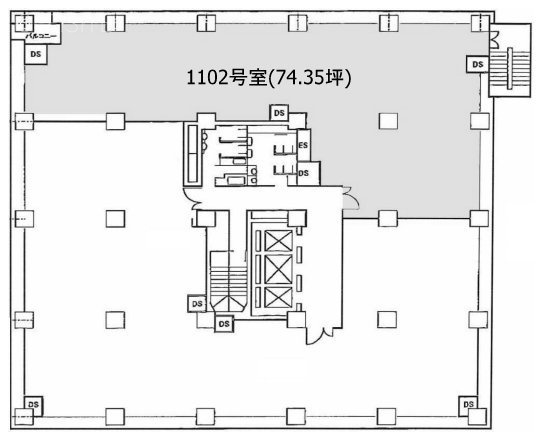 CJビル1102 間取り図