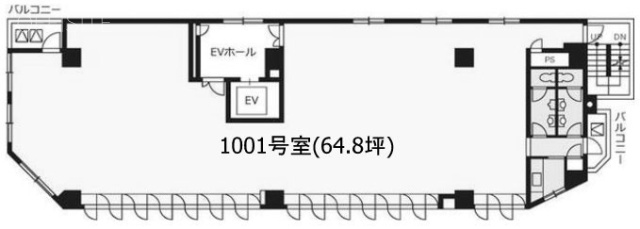 グレイス高輪1001 間取り図