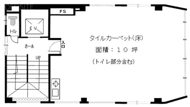 保坂神田ビル5F 間取り図