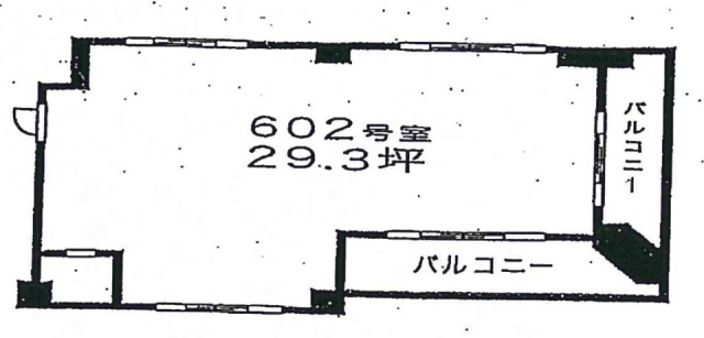 小松和東上野ビル602 間取り図