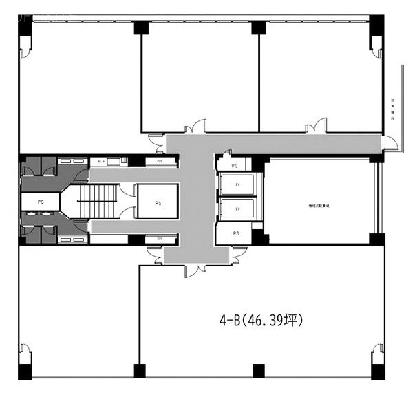 南町通MKビルB 間取り図