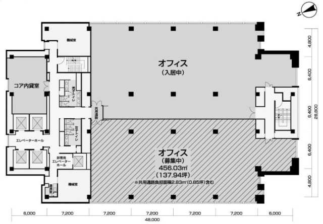 キャロットタワー19F 間取り図