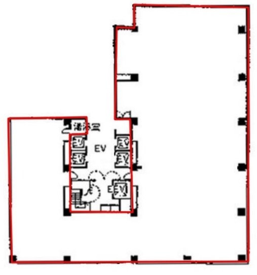 柳橋ファーストビル1F 間取り図