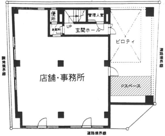 豊玉ローズマンション1F 間取り図