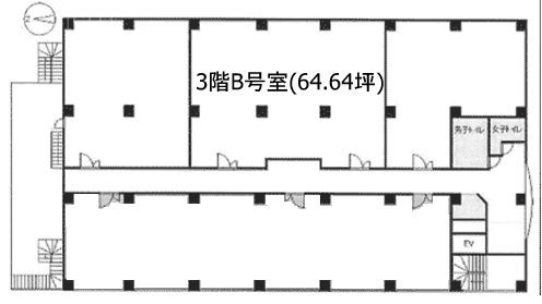 第一飛翔ビルB 間取り図