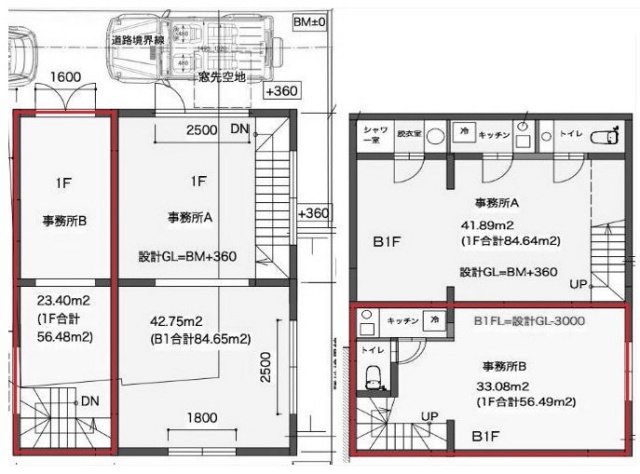 THE FOREST西麻布B 間取り図