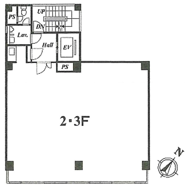 原町ビル2F 間取り図