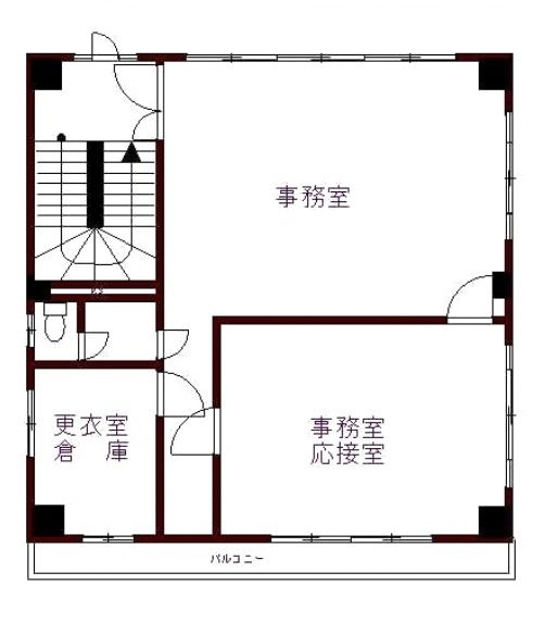 寺田野口ビル3F 間取り図