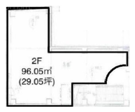 第62東京ビル2F 間取り図