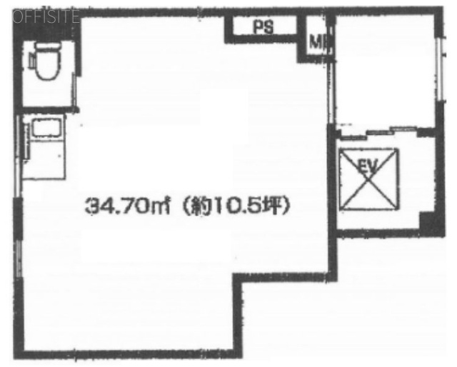 IWOビル2F 間取り図