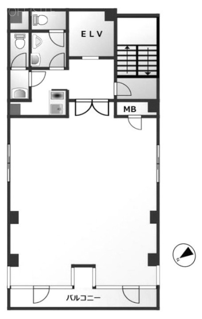 FP五反田ビル7F 間取り図