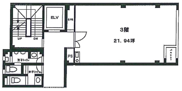 日本橋鮒佐ビルA 間取り図