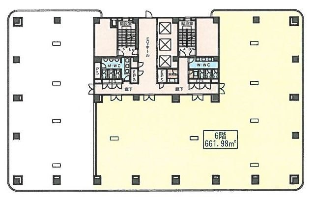 日教販ビル6F 間取り図