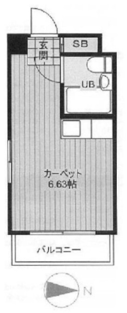 宮島ビル305 間取り図