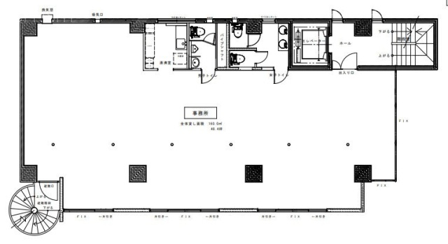 第8SYビル6F 間取り図