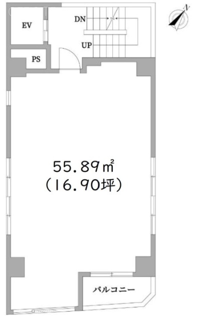 恵比寿TSビル3F 間取り図