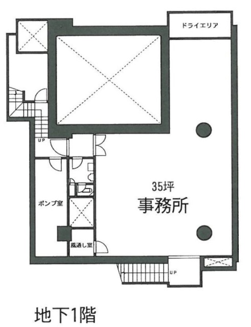 曙ビルB1F 間取り図