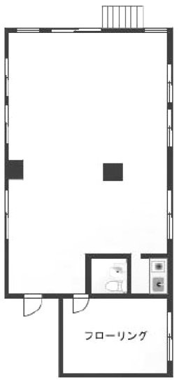 武蔵屋スカイビル102 間取り図
