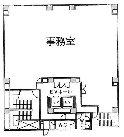 新宿EAST COURT7F 間取り図