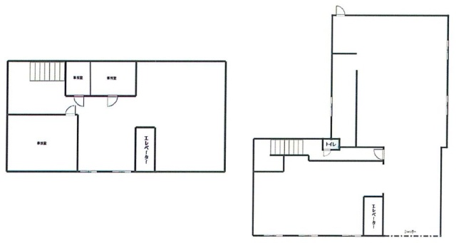 碧貸工場1F～2F 間取り図