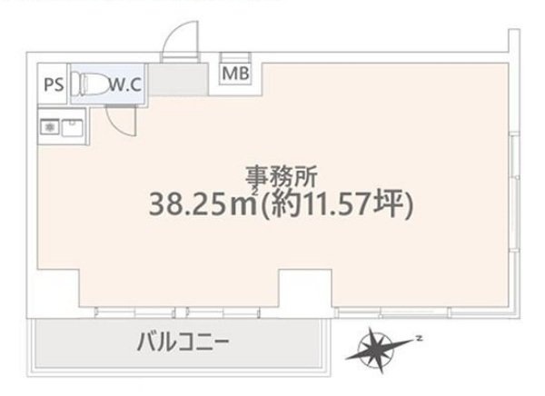 エールプラザ戸山台209 間取り図