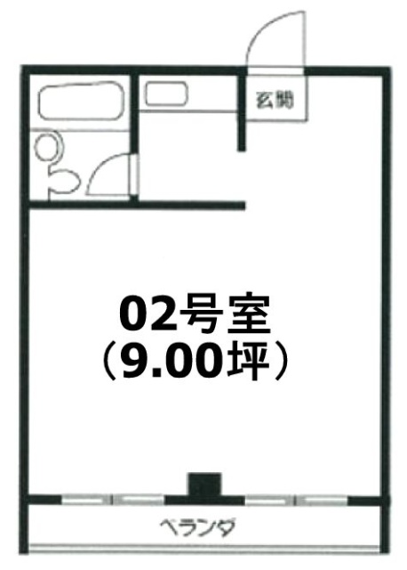 MD麻布ビル502 間取り図