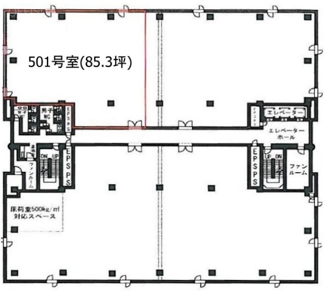 光が丘MKビル501 間取り図