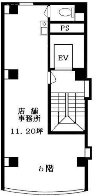 クワハラビル5F 間取り図