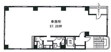 ACN虎ノ門イーストビル2F 間取り図