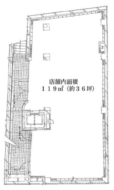 第2伊奈ビルB1F 間取り図