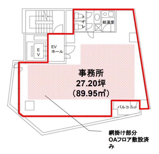 パレスサイド千代田6F 間取り図