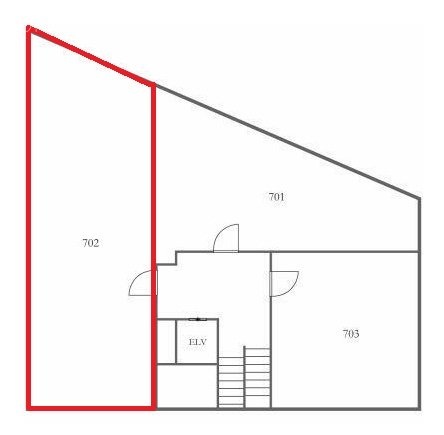 三久ビル702 間取り図