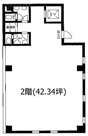 大島ビル2F 間取り図