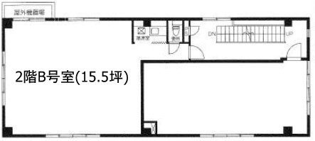 東財曙町第2ビルB 間取り図