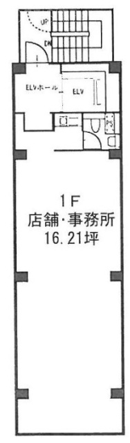 第二新洋ビル1F 間取り図