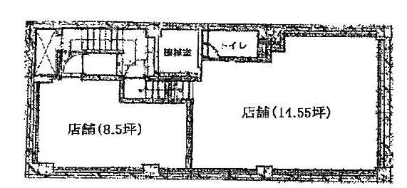 吉和ビルB1F 間取り図