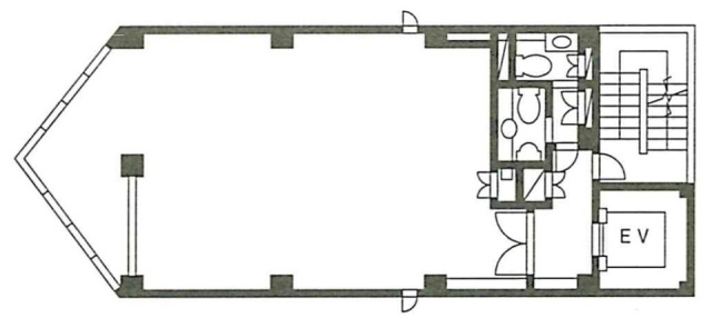 プラザエスト新宿三丁目4F 間取り図
