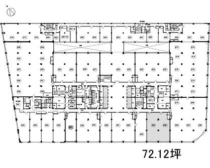 新大手町ビル2F 間取り図
