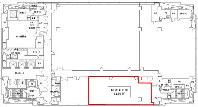 大成大手町ビルC 間取り図