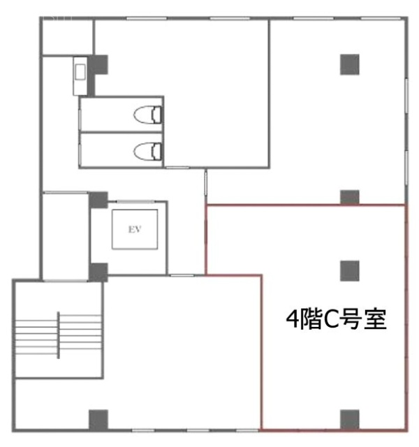 福久ビルC 間取り図