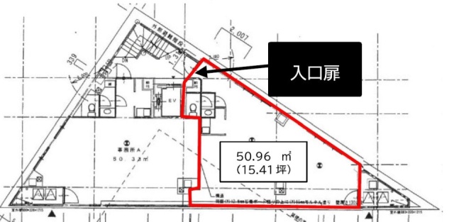 横浜アバックビル7F 間取り図