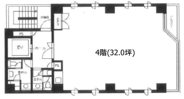 麹町YKビル4F 間取り図