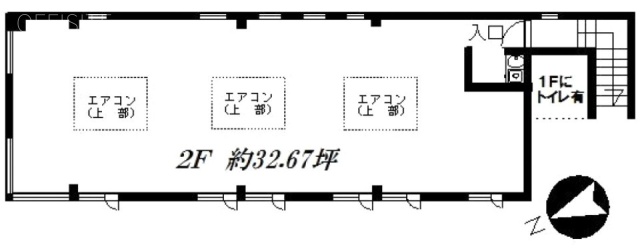 サノビル2F 間取り図